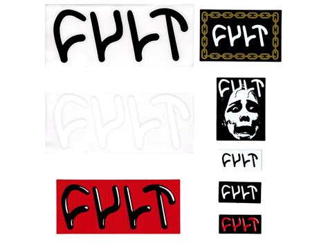 Bmx Stickers Cult Decal Pack