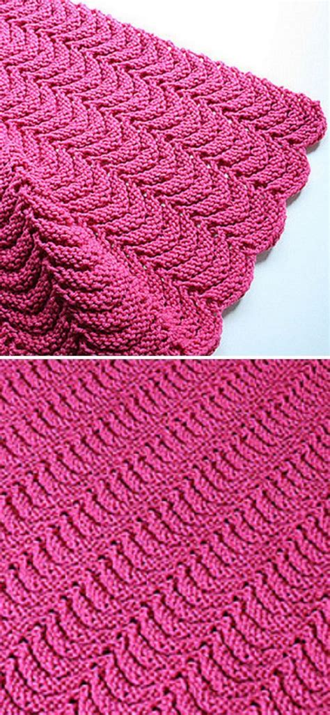 All Purpose Knitted Afghan Free Knitting Pattern This Is A Very