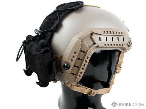 Tmc Mk1 Battery Pouch For Bump Style Helmets Color Black Tactical