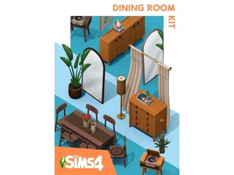 Dining Room Kit By Maxsus The Sims 4 Download Simsdomination