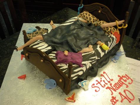 Black & white theme source Naughty! 40th Birthday Animal Print Cake | Birthday Humor | Pinterest | 40th birthday, Birthday ...