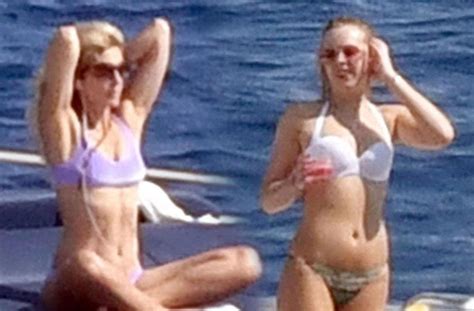 Marla Maples Tiffany Trump Enjoy Luxury Yacht Vacation In Capri