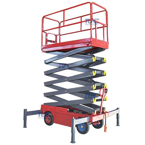 8m Mobile Hydraulic Lift Scissor Man Lift Tuhe Lift