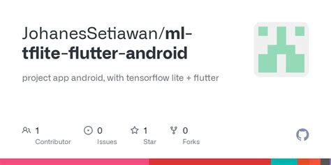Github Johanessetiawan Ml Tflite Flutter Android Project App Android
