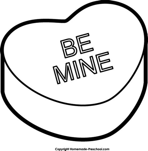 Valentine Clip Art Black And White - ClipArt Best