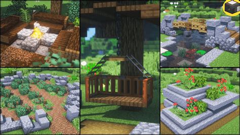 This roof design is common in the original villages produced by minecraft's terrain. Minecraft: 8 Garden Build Hacks and Ideas | How to ...