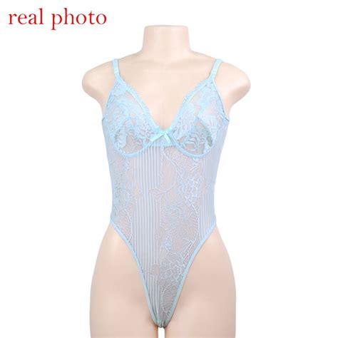 New Cryptographic Neon Pink Classic Sheer Lace Bodysuit Women Sexy