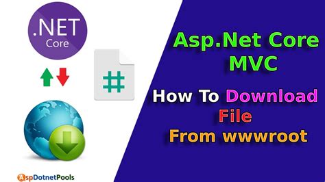 Asp Net Core Download File From Wwwroot Asp Net Core Mvc Youtube