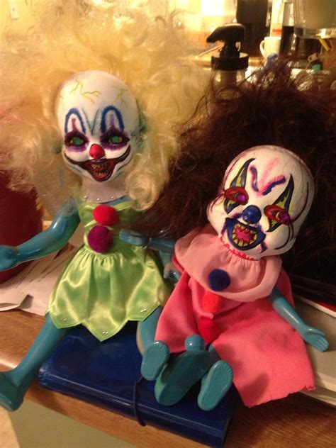 Making Scary Clown Babies For Haunted House Halloween Clown
