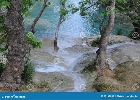Kursunlu Waterfall Nature Park Stock Photo Image Of Speed Outdoors