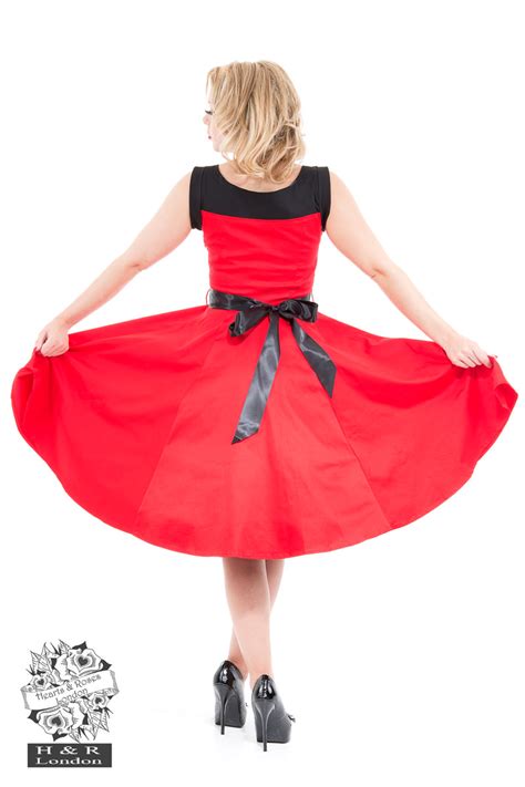 Rizzo Swing Dress Hearts And Roses London