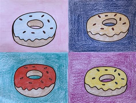 Donut Pop Art Autumn Baxley