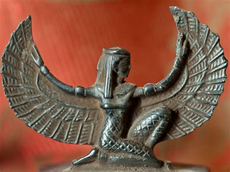 The Egyptian Goddess Isis Of Magic Wisdom And Fertility Old World Gods