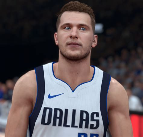 With doncic on the floor for 43 minutes, the mavs made 35 shots. NBA 2K20 Luka Doncic Cyberface v2 by Shuajota - Shuajota ...