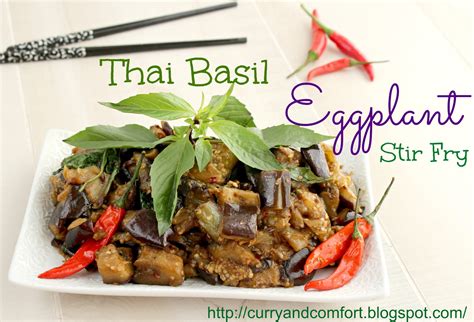 Heat a large skillet or wok over high heat. Kitchen Simmer: Thai Basil Eggplant Stir Fry