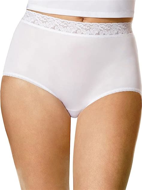 Hanes Womens Nylon Brief Panty Multi Packs Colors May Vary At Amazon Womens Clothing Store