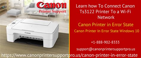 Why canon ts3122 printer not being connected to wifi? +1-800-462-1427 how Learn To Connect Canon Ts3122 Printer ...