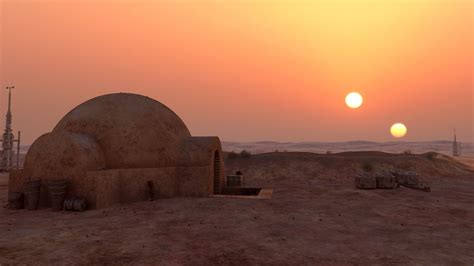 Tatooine Paisaje Star Wars Planets Star Wars Background Star Wars