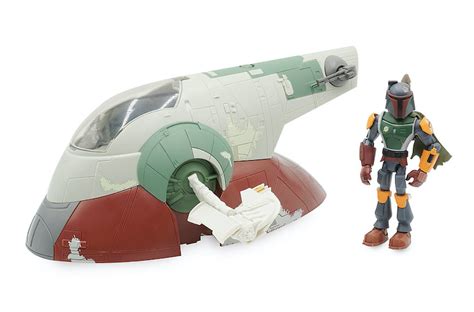 Disney Store Exclusive Mickey And Friends Boba Fett And Slave 1 Spider
