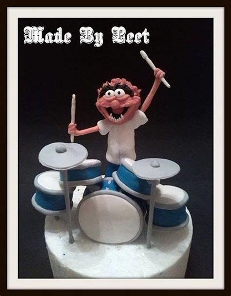Animal On Drums Decorated Cake By Petra Cakesdecor