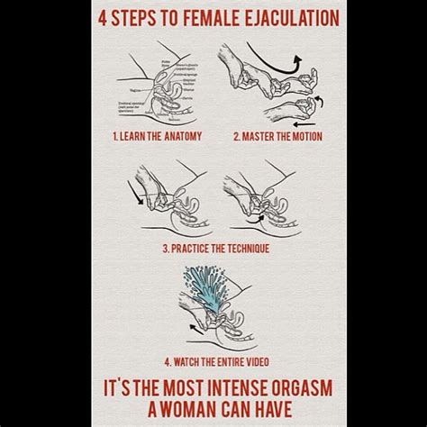 4 Steps To Female Ejaculation Intense Woman Orgasm An