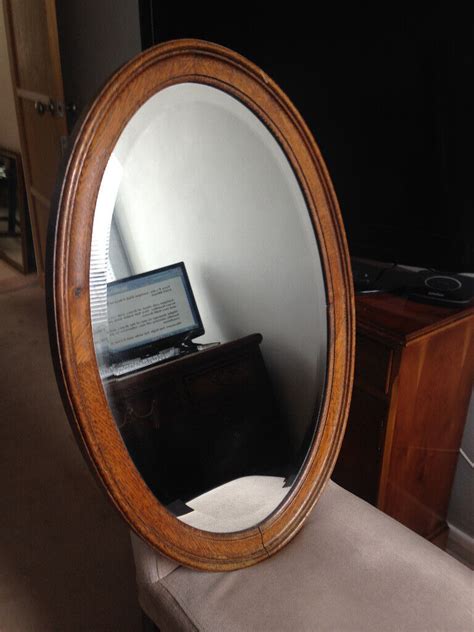 Antique Oval Wooden Mirror In Cheltenham Gloucestershire Gumtree