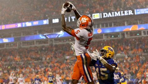 clemson vs pitt score results from the tigers dominant acc championship victory sporting news