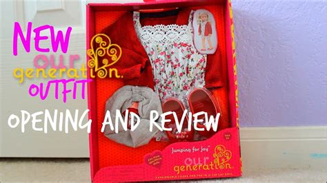 Opening Review Of Our Generation Jumping For Joy Outfit Youtube