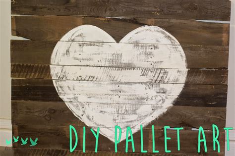 Diy Pallet Wall Art The Weathered Palate