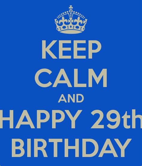 Happy 29th Birthday Quotes Birthdaybuzz