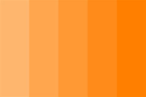 Orange Tones Color Palette