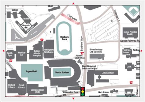 Wsu Campus Map