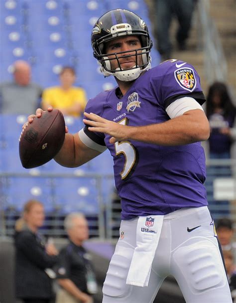 With Injury To Flacco Ravens Join Teams With Revolving Door At
