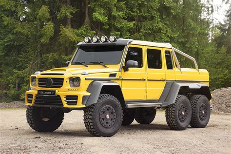 Mercedes G63 Amg 6x6 Tuned To 840 Hp By Mansory Stuffed