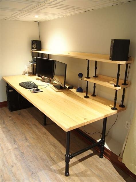 Facebook 0 twitter pinterest 0 0 likes. 7 DIY Pipe Computer Desk Ideas to Improve Productivity