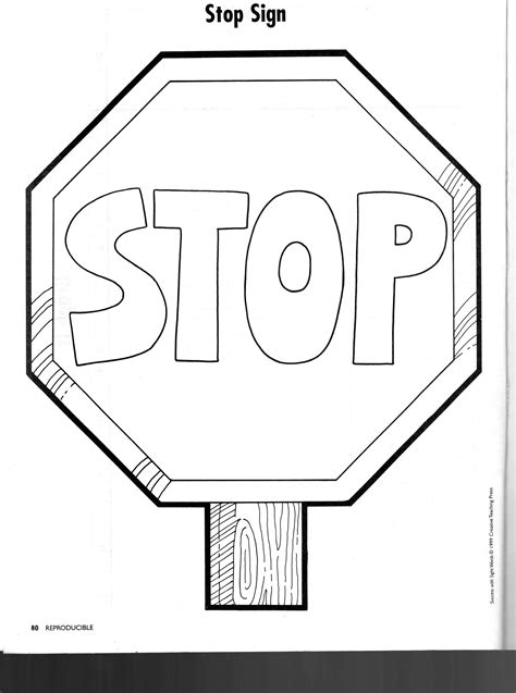 Stop Sign Pattern Printable Printable Word Searches