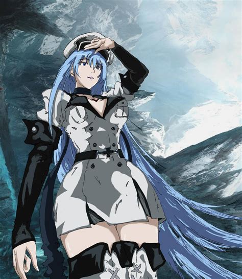 Esdeath Colored By Artificialdyslexia On Deviantart