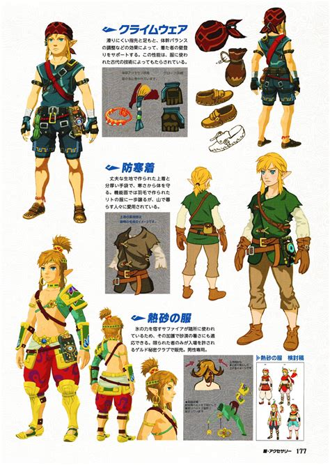 Zelda Breath Of The Wild Character Sheet