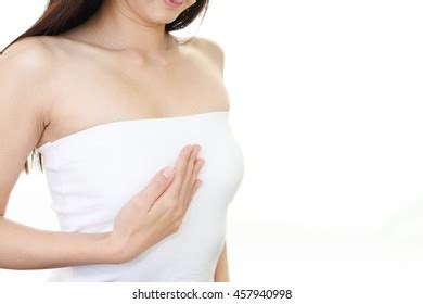 Woman Doing Breast Massage Stock Photo Shutterstock