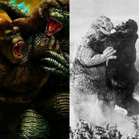 King Kong Vs Godzilla 1962 And Godzilla Vs Kong 2020 Rgodzilla