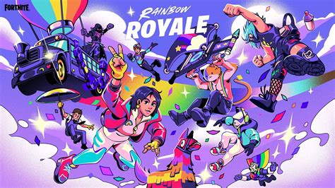 Fortnite Rainbow Royale Event Likely To Grant Players A New Free Skin