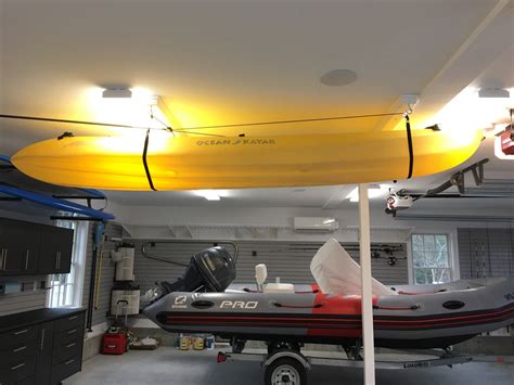 Customers who viewed this also viewed. Garage Ceiling Kayak Hoist - Shelly Lighting