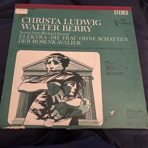 CHRISTA LUDWIG WALTER Berry Scenes From Richard Strauss Album PicClick