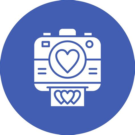 Wedding Camera Glyph Icon 6669122 Vector Art At Vecteezy