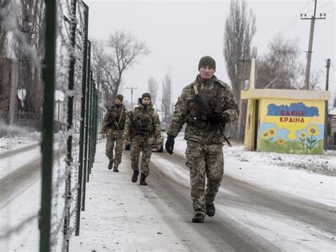 Russia Ukraine Conflict The Small Town Of Milove In The Centre Of
