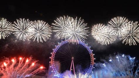 London 2020 New Years Eve Fireworks