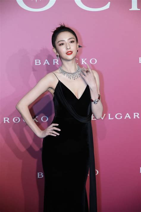Tong Liya Shows Off Her Cleavage The Bulgari Event 27 Photos Thefappening