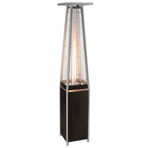 How long do outdoor propane heaters last? Paramount Glass Black Propane Patio Heater | Réno-Dépôt