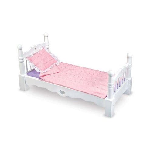 Melissa And Doug Deluxe Wooden Doll Furniture Bed By Melissa And Doug