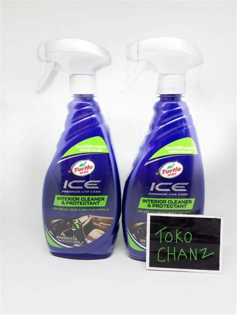 Jual Turtle Wax Ice Interior Cleaner And Protectant Spray Jakarta